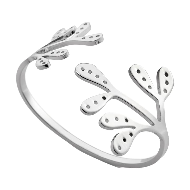 Mistletoe servettring 2-pack - Stainless Steel - Cooee Design