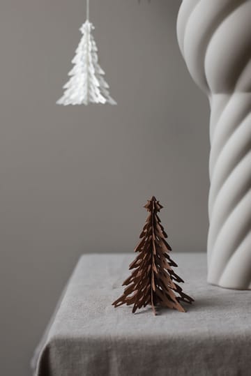 Paper Pinetree dekorationshänge 2-pack - Coffee - Cooee Design