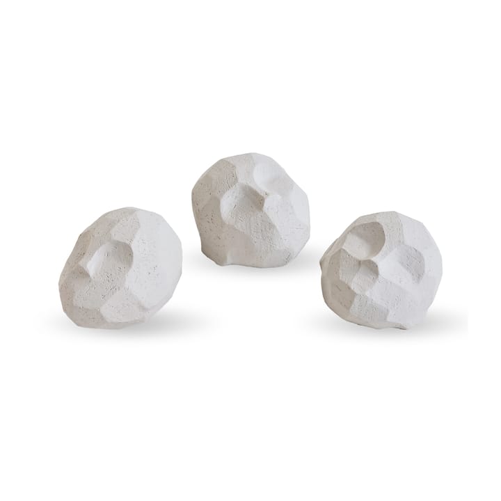 Pebble heads sculpture 3-pack, Limestone Cooee Design