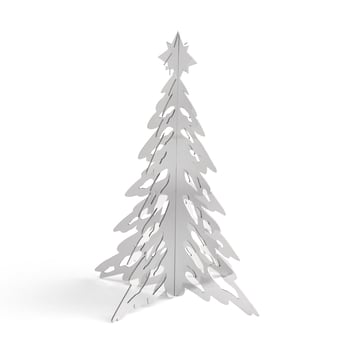 Cooee Design Pinetree dekorationsgran 15 cm Stainless Steel