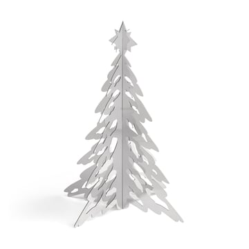 Cooee Design Pinetree dekorationsgran 20 cm Stainless Steel