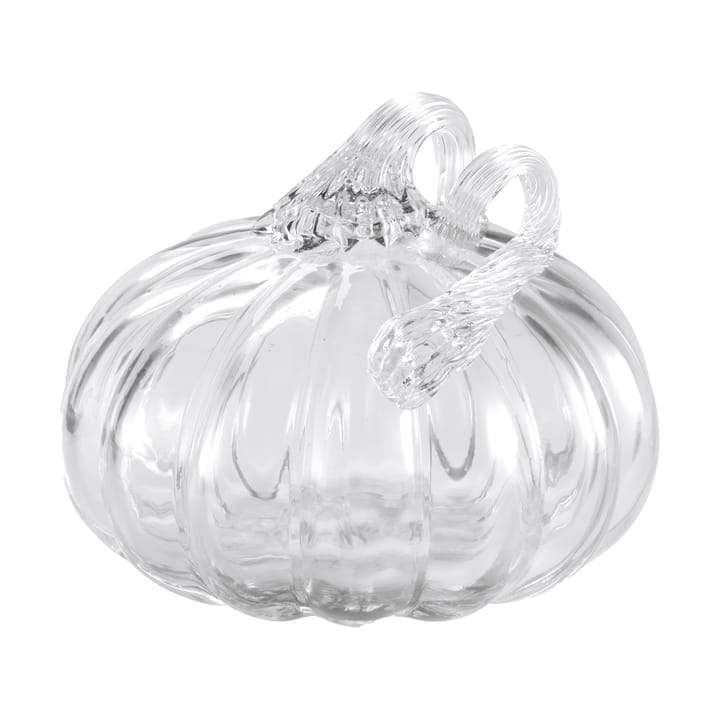 Pumpkin dekoration 10 cm - Clear - Cooee Design