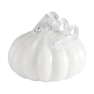 Cooee Design Pumpkin dekoration 10 cm White