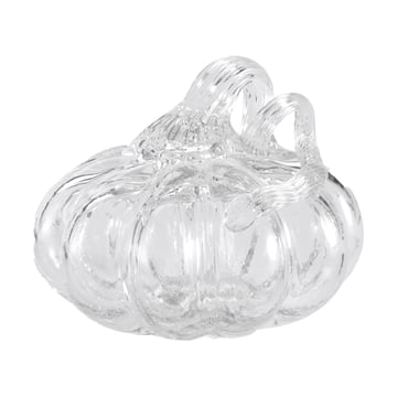 Cooee Design Pumpkin dekoration 8 cm Clear