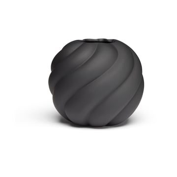 Cooee Design Twist ball vas 12 cm Black