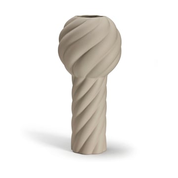 Cooee Design Twist pillar vas 34 cm Sand