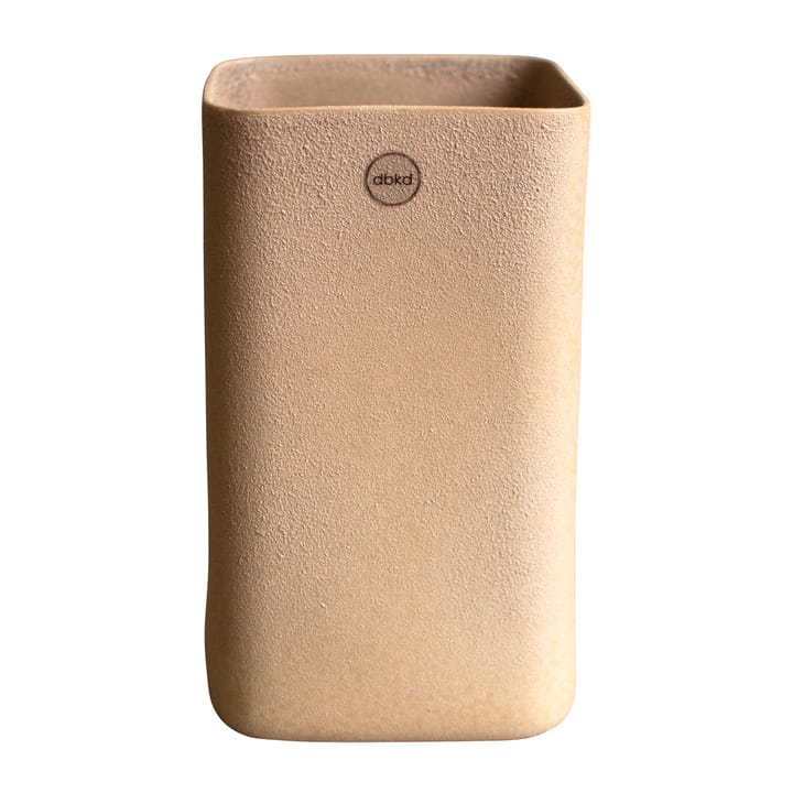 Cube kruka large 13 cm, Sand DBKD