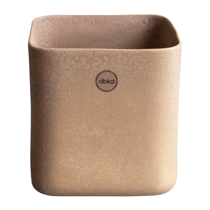 Cube kruka small 13 cm, Sand DBKD