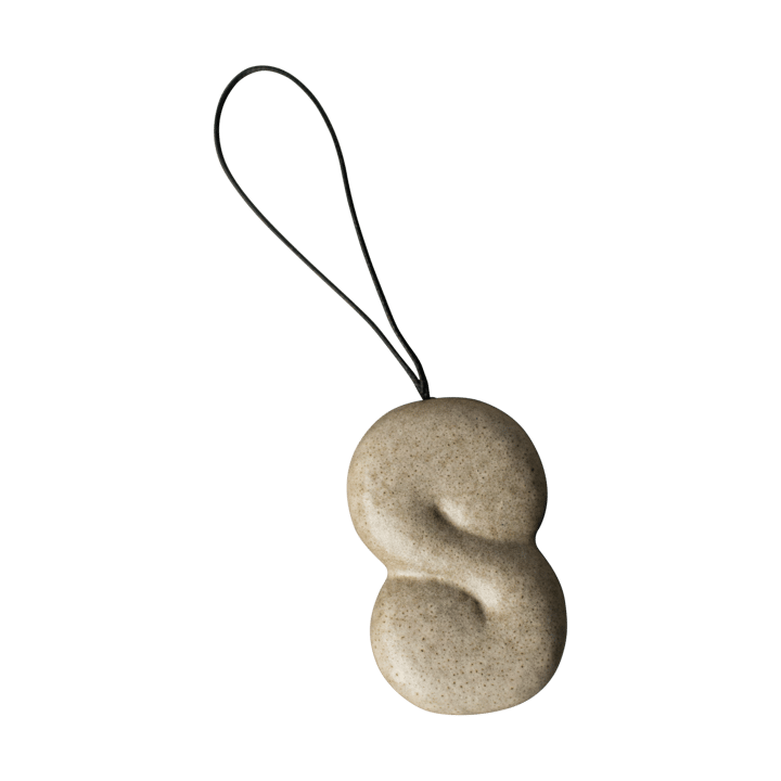 Hanging bun dekorationshänge, Beige DBKD