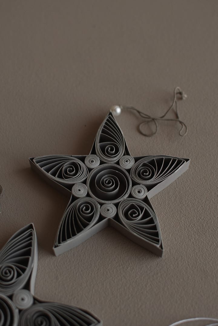 Paper star julhänge 10,5 cm, Mole DBKD