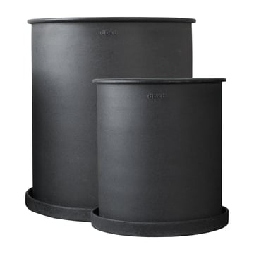 Läs mer om DBKD Plant pot kruka large 2-pack Black