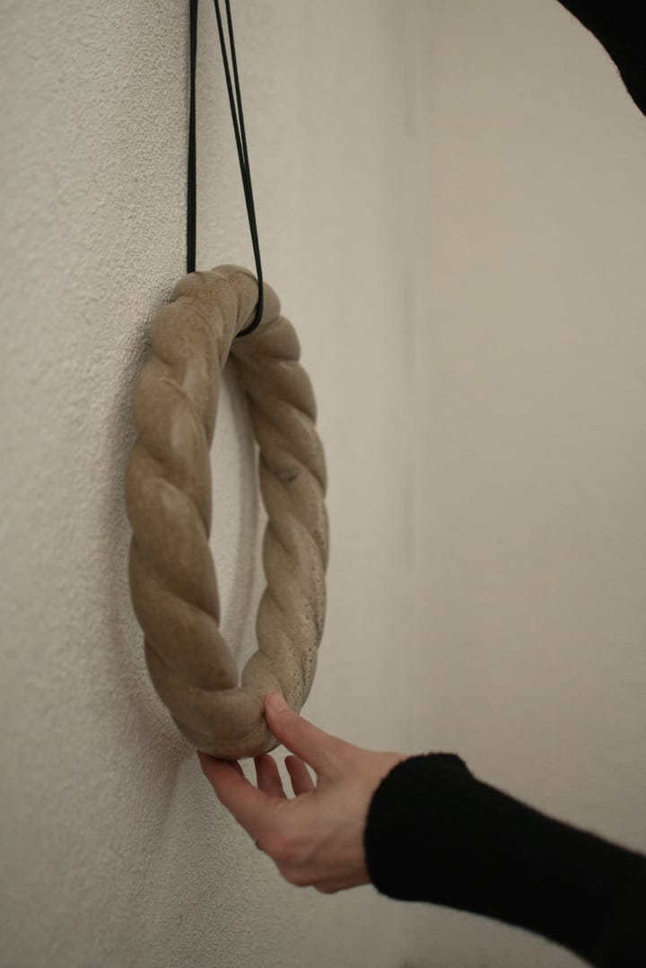 Twine krans Ø27 cm, Beige DBKD