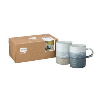 Kiln Accents mugg 40 cl 2 delar - Taupe-slate - Denby