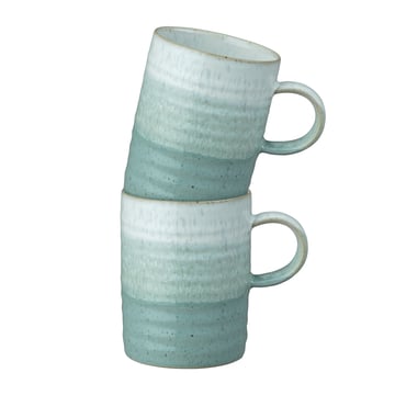 Denby Kiln Accents mugg 40 cl 2-pack Green