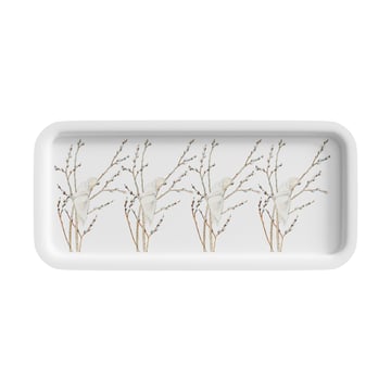 Design House Stockholm Little Willow bricka 28×13 cm Vit