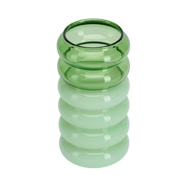 Design Letters Bubble  2-i-1 vas och ljusstake 13,5 cm Green