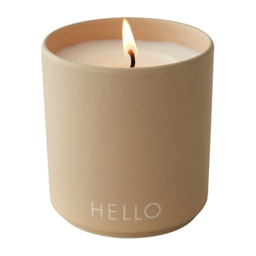 Design Letters Design Letters doftljus Ø8 cm Hello-beige