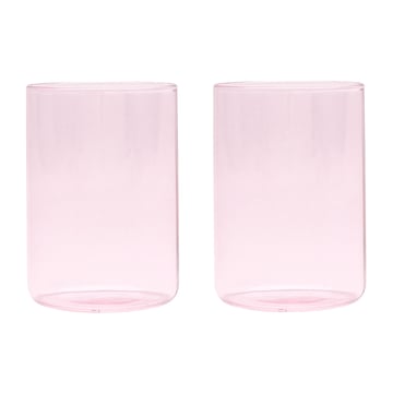 Design Letters Design Letters favoritglas 35 cl 2-pack Rosa