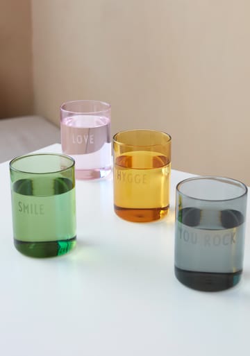 Design Letters favoritglas 35 cl - Hygge-mustard - Design Letters