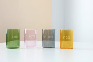 Design Letters favoritglas 35 cl - Hygge-mustard - Design Letters