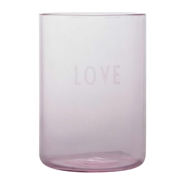 Design Letters favoritglas 35 cl, Love-rose Design Letters