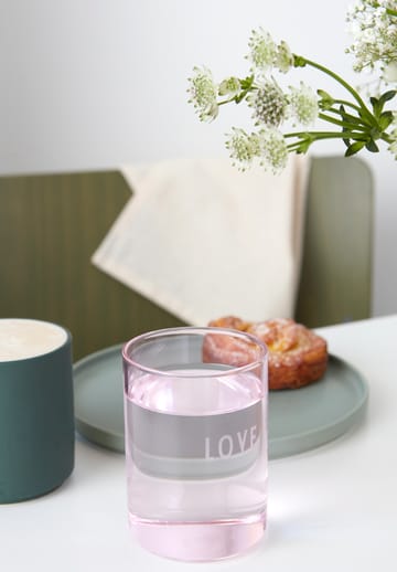 Design Letters favoritglas 35 cl - Love-rose - Design Letters