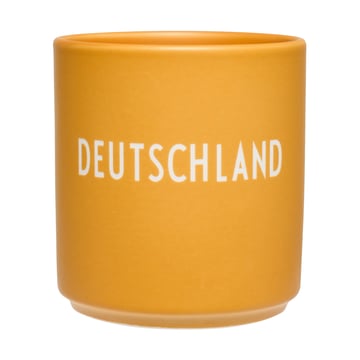 Design Letters Design Letters favoritkopp 25 cl Deutschland-orange