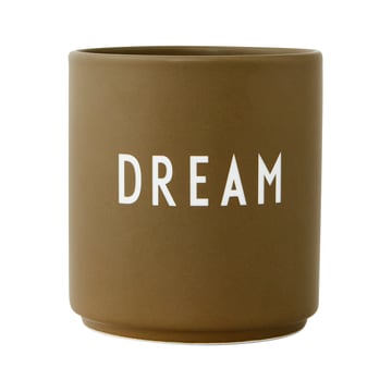 Design Letters Design Letters favoritkopp 25 cl Dream-olive