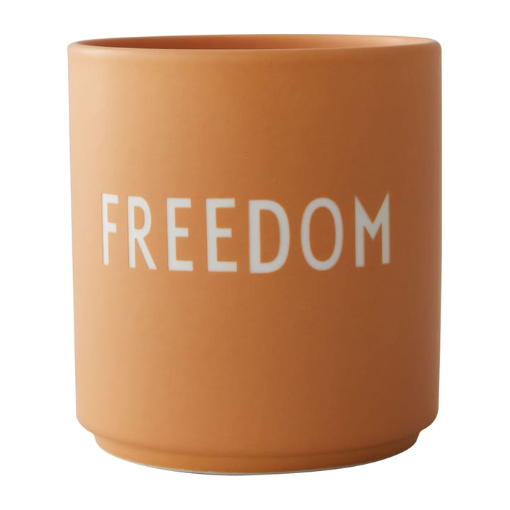 Design Letters favoritkopp 25 cl - Freedom-orange - Design Letters