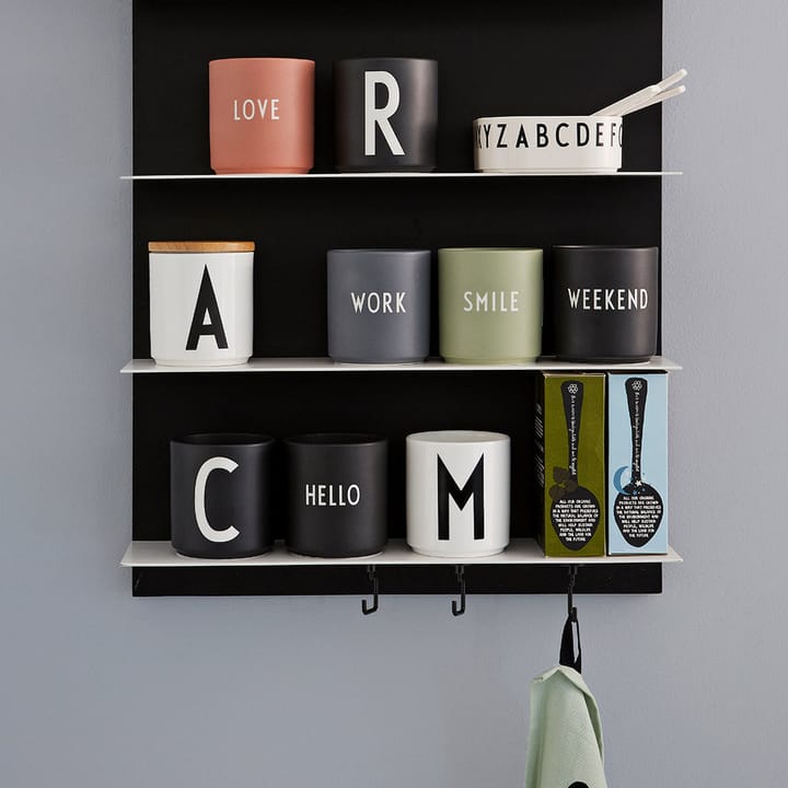 Design Letters favoritkopp 25 cl, Hello-black Design Letters