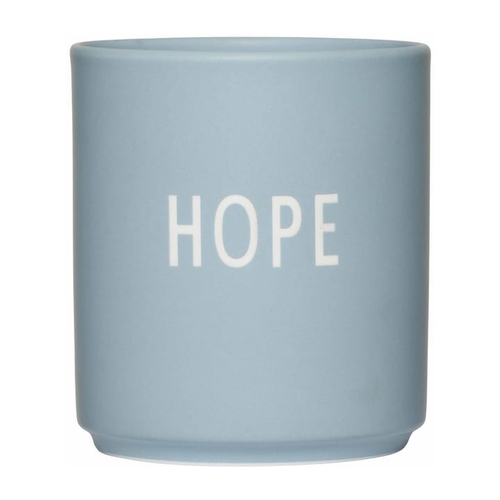 Design Letters favoritkopp 25 cl, Hope-light blue Design Letters