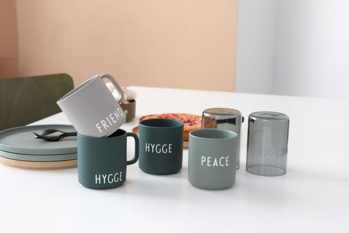 Design Letters favoritkopp 25 cl, Hygge-dark green Design Letters