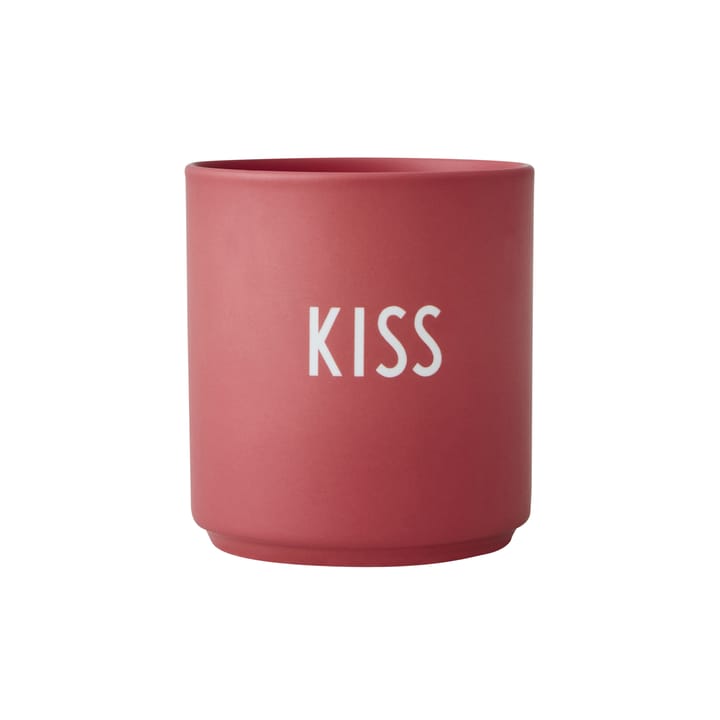 Design Letters favoritkopp 25 cl - Kiss-rose - Design Letters