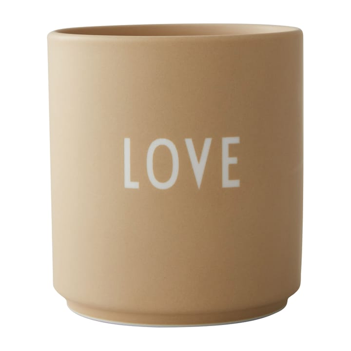 Design Letters favoritkopp 25 cl - Love-beige - Design Letters