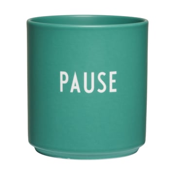 Design Letters Design Letters favoritkopp 25 cl Pause-antique green