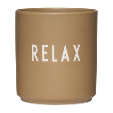 Design Letters Design Letters favoritkopp 25 cl Relax-camel