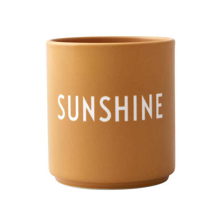 Design Letters favoritkopp 25 cl - Sunshine (Gul) - Design Letters