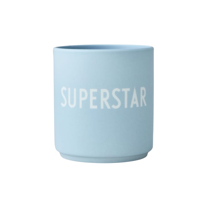 Design Letters favoritkopp 25 cl - Superstar (Blå) - Design Letters