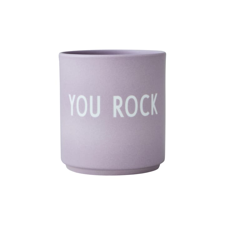 Design Letters favoritkopp 25 cl, You rock-lavender Design Letters