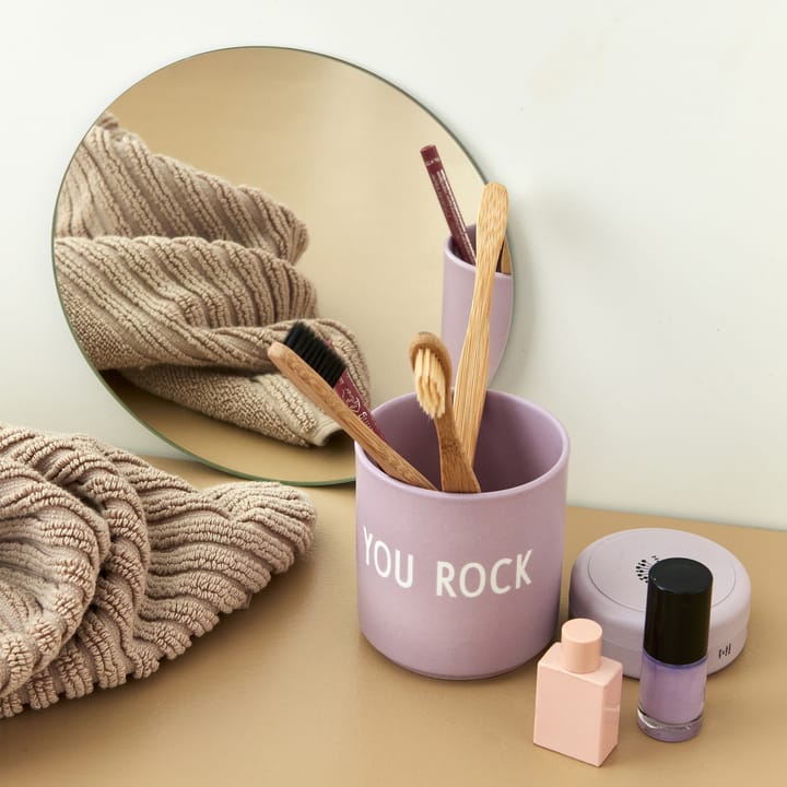 Design Letters favoritkopp 25 cl, You rock-lavender Design Letters