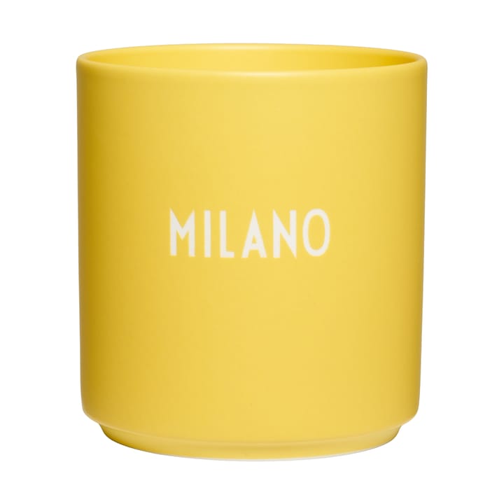 Design Letters favoritkopp International 25 cl - Milano-yellow - Design Letters