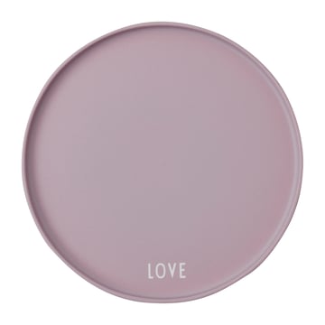 Design Letters Design Letters favorittallrik Ø22 cm Love-lavender