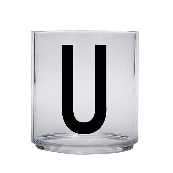 Design Letters Kids glas, U Design Letters