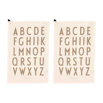 Design Letters Design Letters kökshandduk 40×60 cm 2-pack Off white