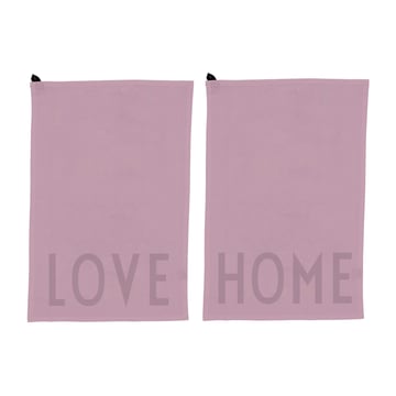 Design Letters Design Letters kökshandduk favorit 2 delar Love-home-lavender