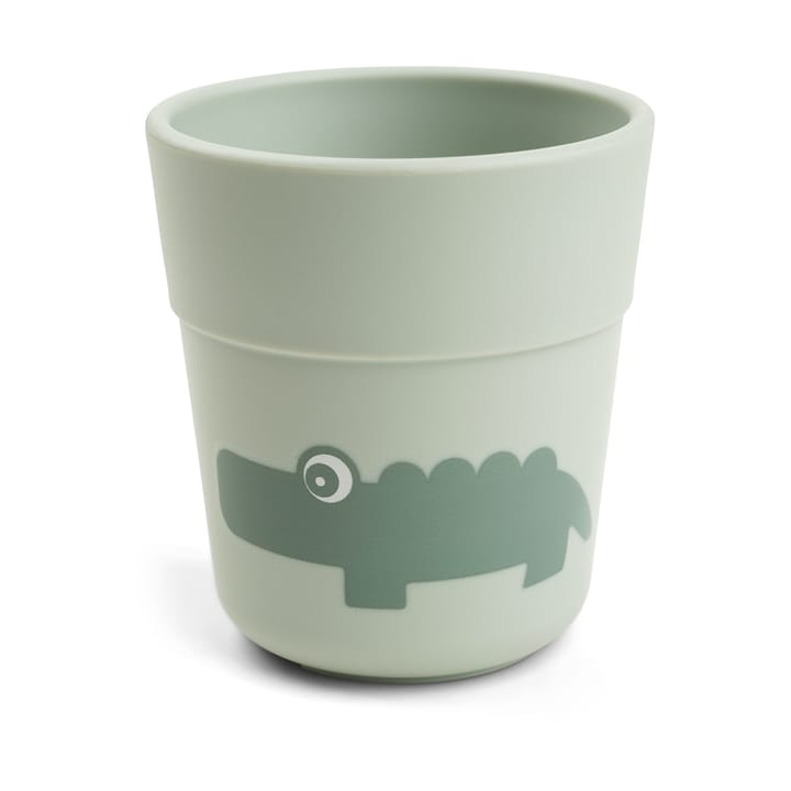 Croco foodie minimugg 13 cl - Green - Done by deer