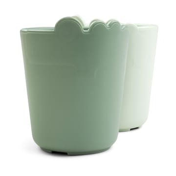 Croco kiddish minimugg 10 cl 2-pack - Green - Done by deer