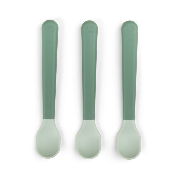 Easy-grip foodie sked 3-pack, Green Done by deer