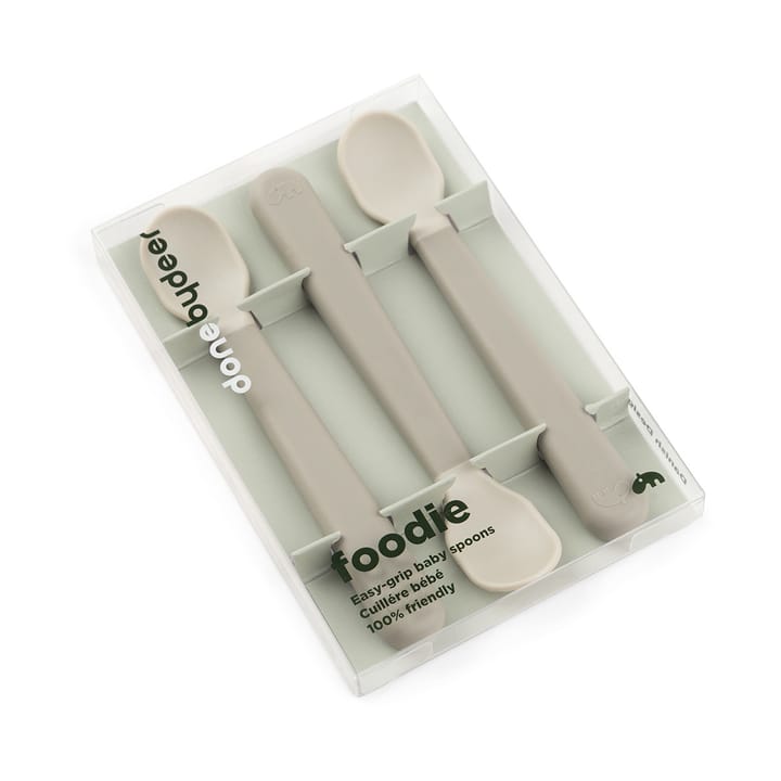 Easy-grip foodie sked 3-pack, Sand Done by deer