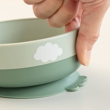 Happy Clouds foodie first meal servisset 3 delar - Green - Done by deer